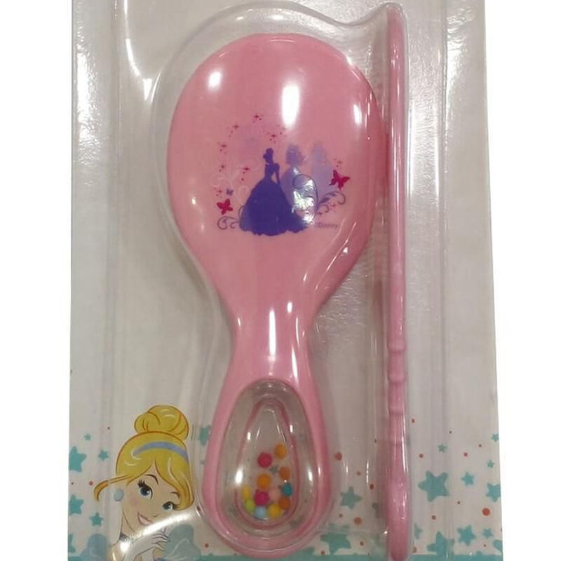 Cepillo Y Peine Con Sonaja Para Bebés Disney Ba... image number null