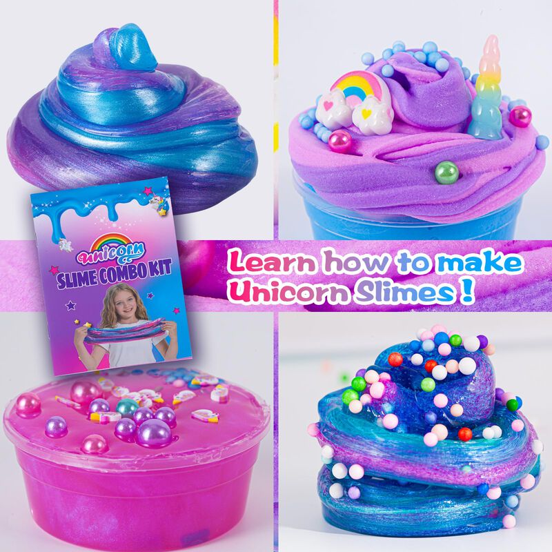 Slime Kit Zonfrto Mini Unicorn Glimmer Crunchy,... image number null