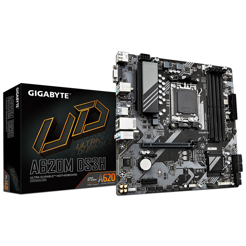 T. Madre GIGABYTE A620M DS3H: Socket AM5, DDR5,... image number null