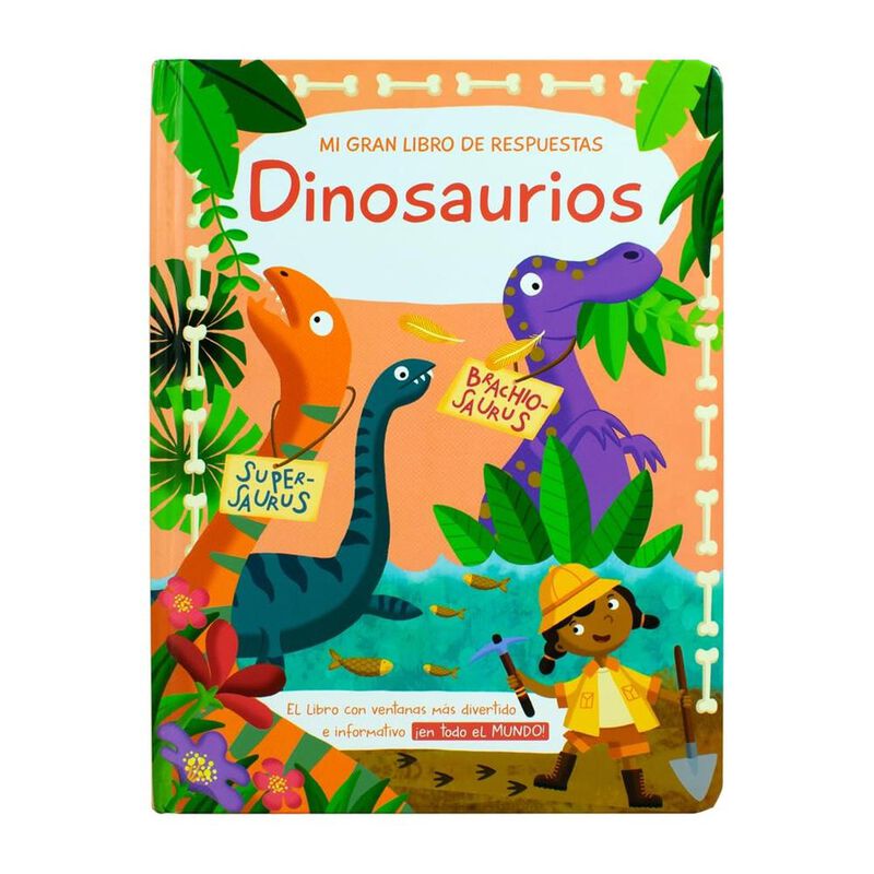 Mi Gran Libro De Respuestas: Dinosaurios, De Yo... image number null