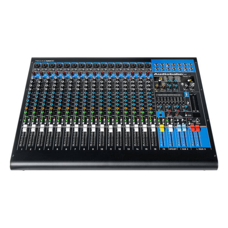 Mezcladora profesional 16 canales Audiobahn TEC... image number null
