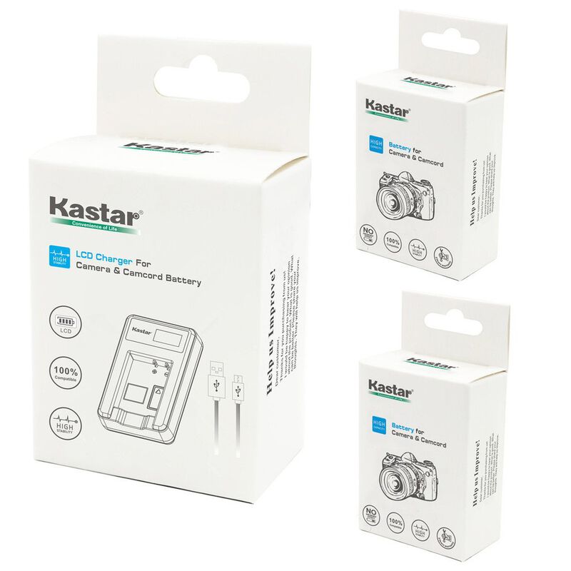 Cargador De Bater&iacute;a Kastar Lcd Slim Usb Para So... image number null
