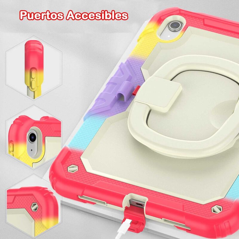 Funda Tekku Handled Uso Rudo Para Ipad 9 Ipad 8... image number null