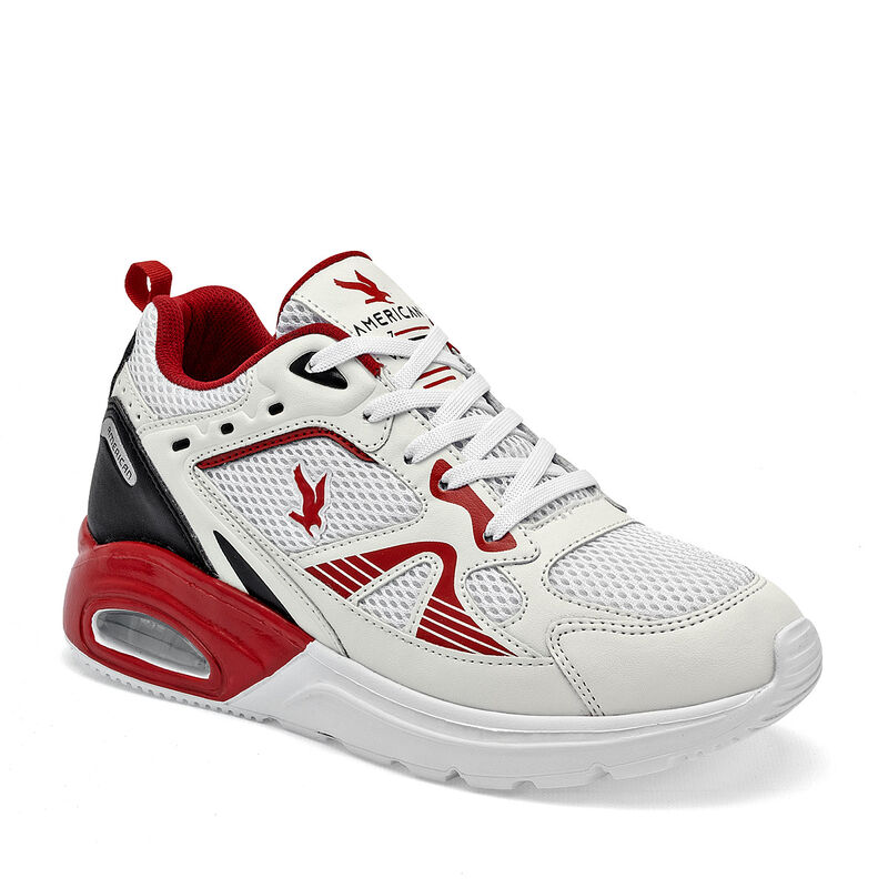 American Fire tenis para ni&ntilde;a blanco rojo negro... image number null