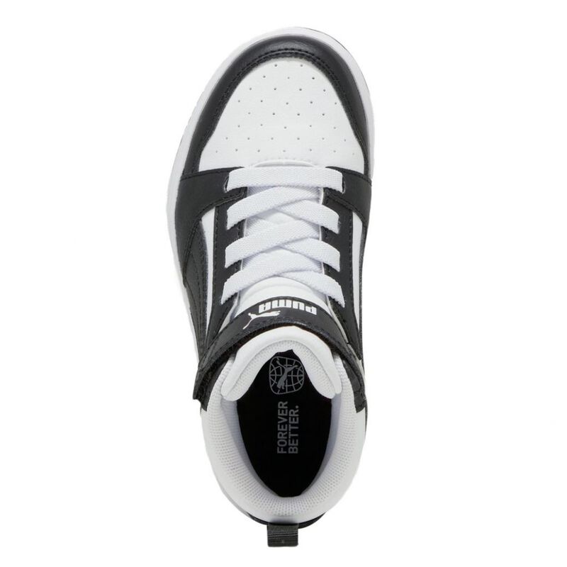 Tenis Puma Rebound V6 Mid Ps Para Ni&ntilde;os 17 A 21... image number null