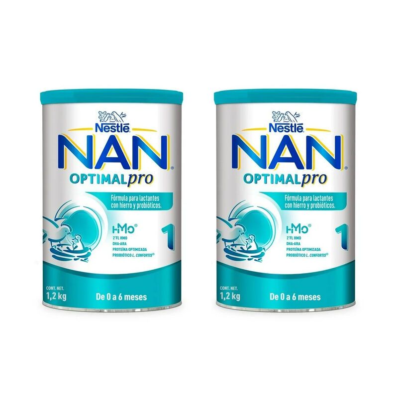 F&oacute;rmula Infantil Nan Optimal Pro Etapa 1, 1.2kg... image number null