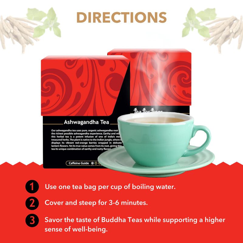 Tea Buddha Teas, Ra&iacute;z De Ashwagandha Org&aacute;nica A... image number null