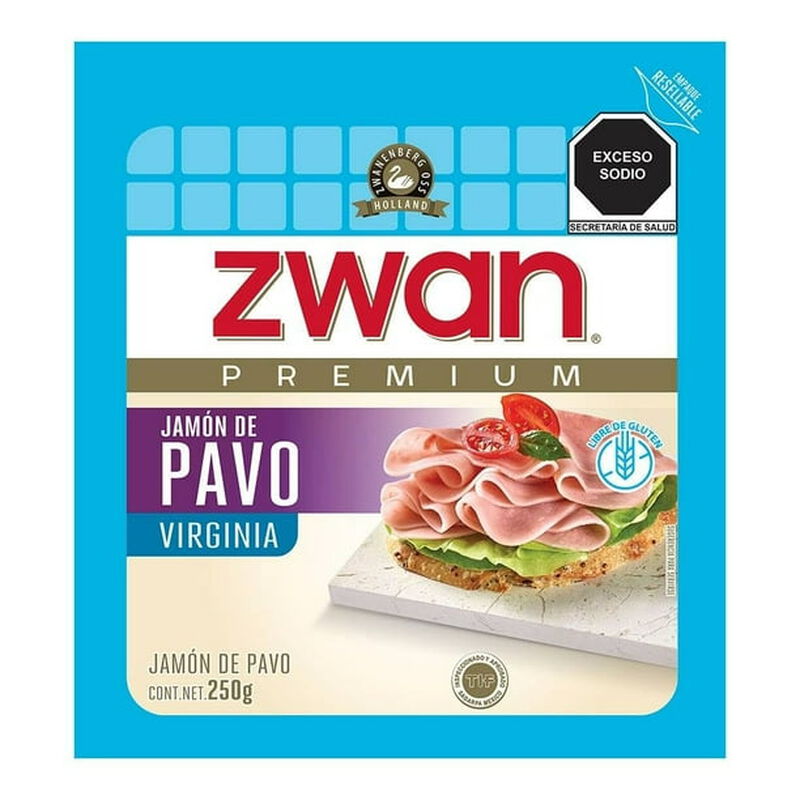 JAMON VIRGINIA PAVO ZWAN 250G image number null