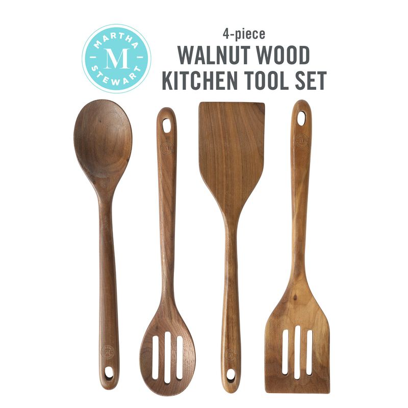 Cucharas Martha Stewart Bainford Nogal - Juego ... image number null