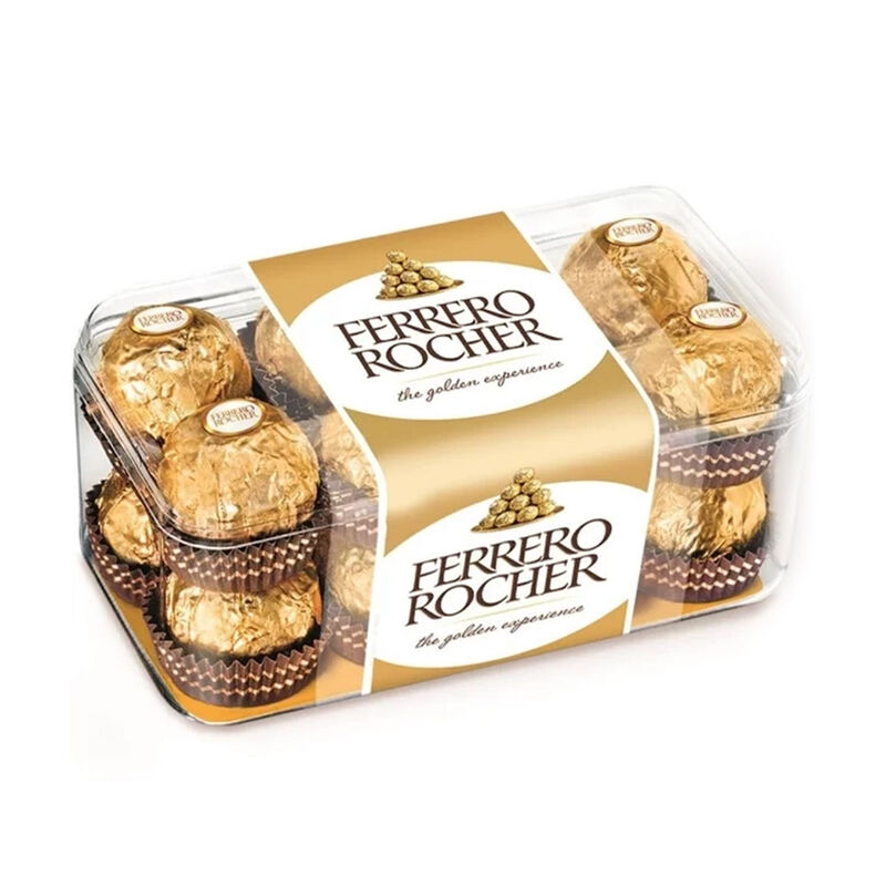 Caja de Chocolates Ferrero Rocher de 16 Piezas image number null