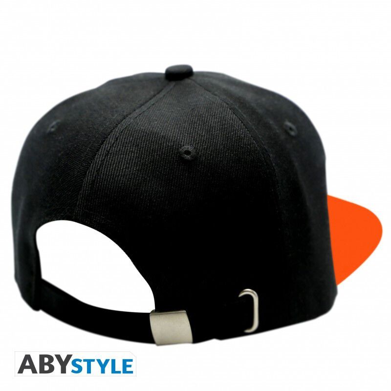 Gorra Snapback Naruto Shippuden Negra y Naranja image number null