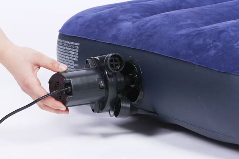 Colch&oacute;n Inflable Dura-Beam 1 Plaza Azul Lo Nece... image number null