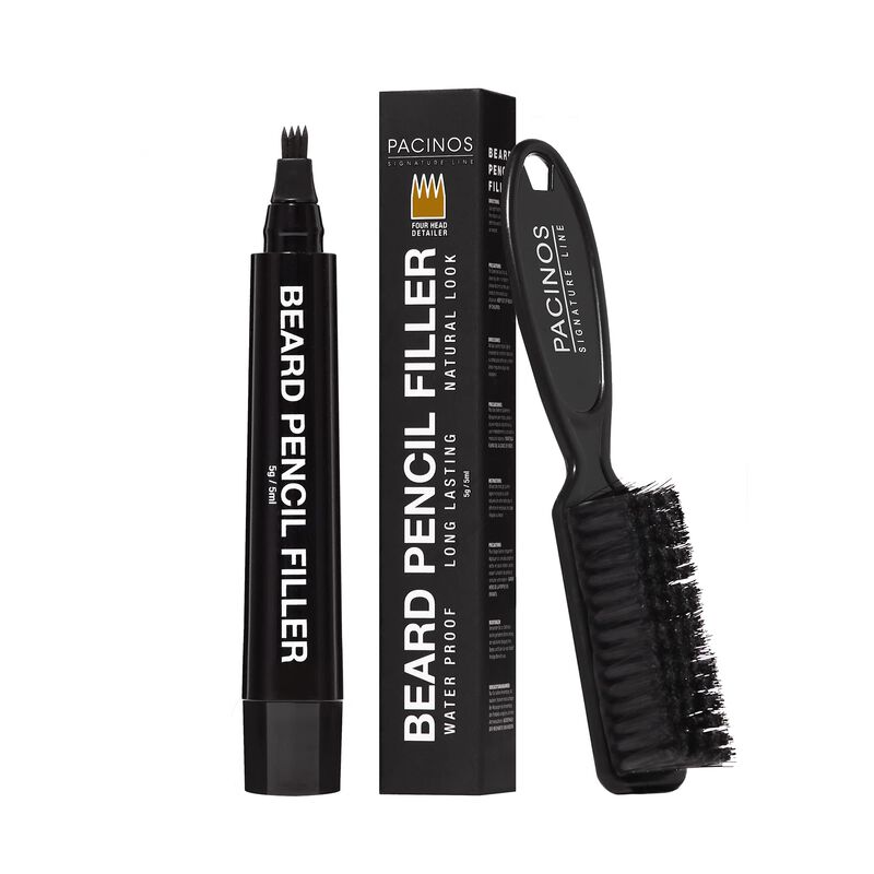 L&aacute;piz Para Barba Pacinos Impermeable Con Cepill... image number null