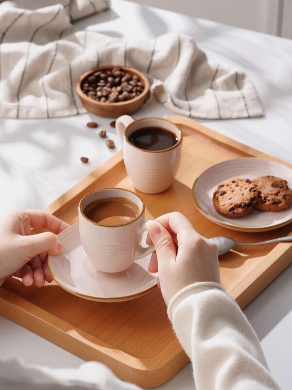 Juego De 4 Tazas De Espresso Famiware 88 ml Col... image number null