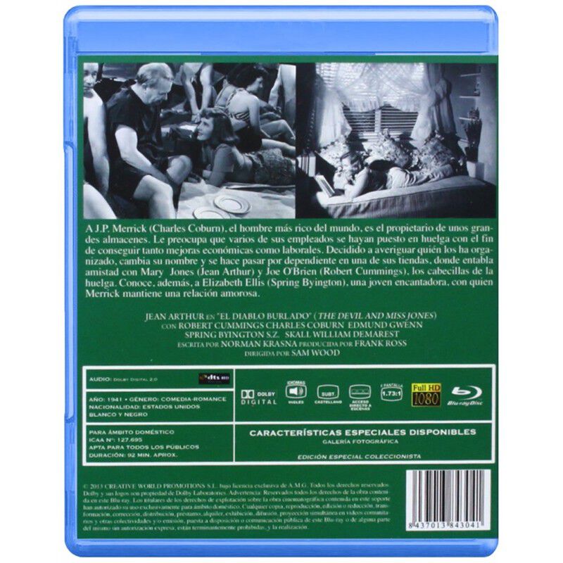El Diablo Burlado (blu-ray) image number null