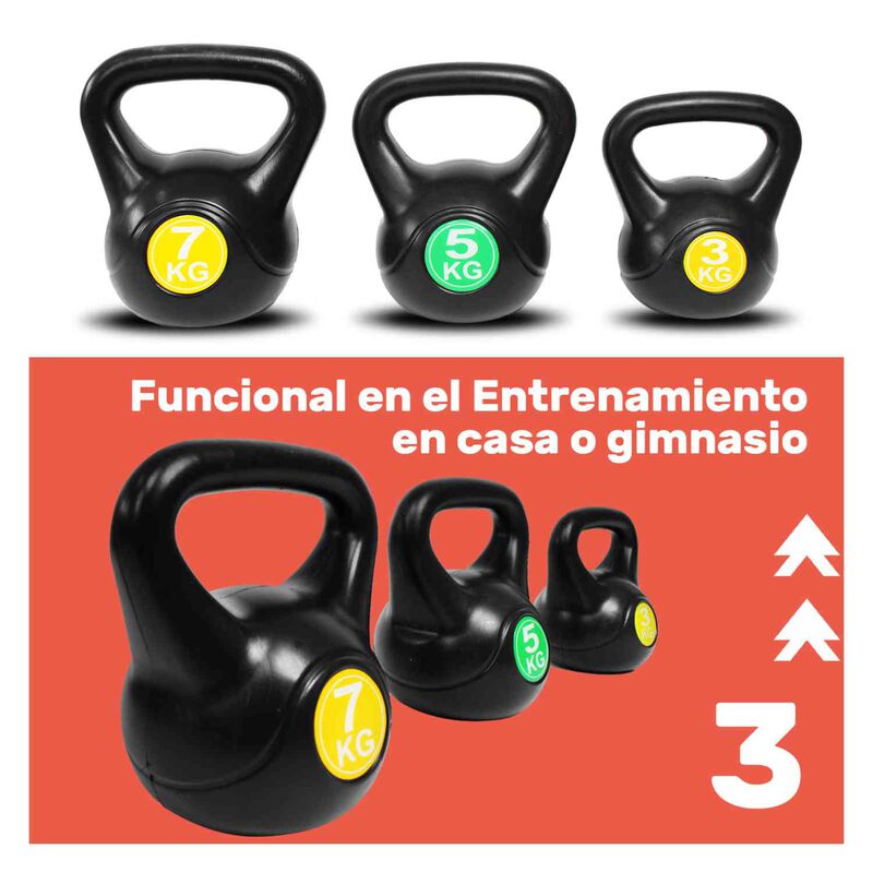 Set Pesas Rusas Kettlebell Crossfit Gym 6 11 Y ... image number null