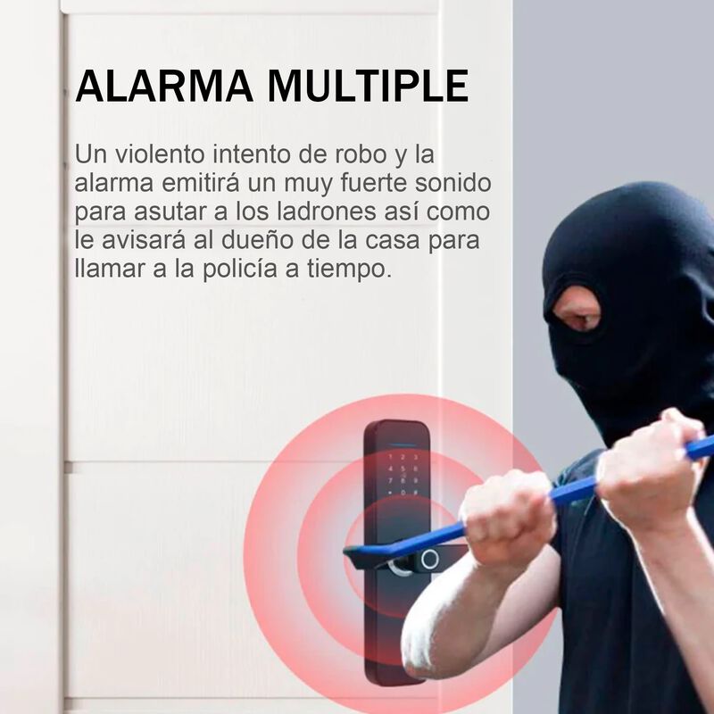 Cerradura Inteligente Smart C4 image number null