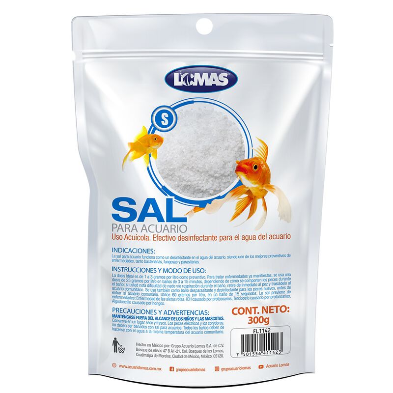 Lomas Aquarium Salt Sal para el Agua de Acuario... image number null