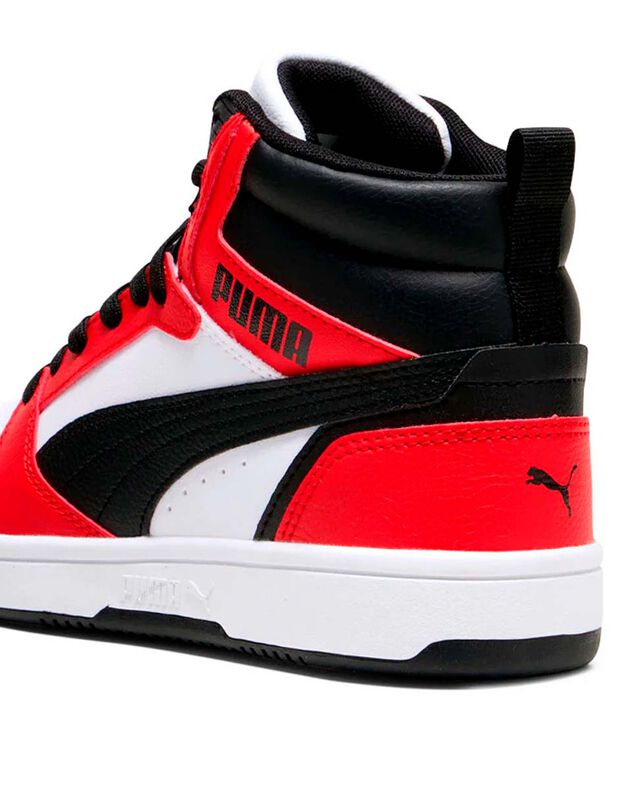 Tenis Joven Puma Rebound V6 Rojo 39383103 image number null