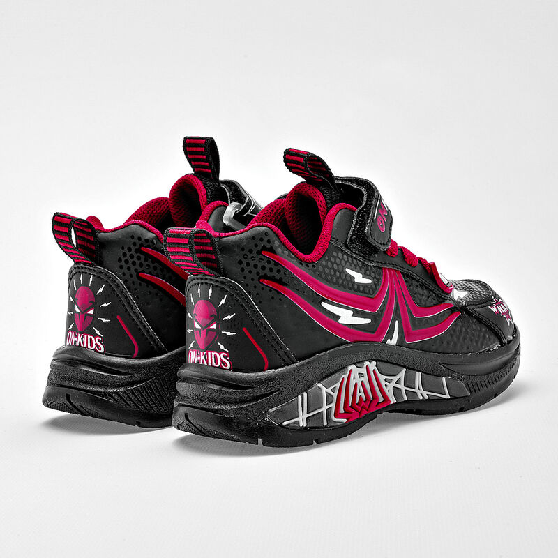 On Kids Tenis Para Beb&eacute; Negro Rojo Cod 132691-c image number null