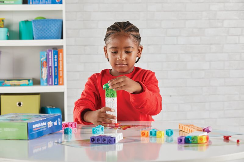 Conjunto De Actividades Mathlink Cubes Numberbl... image number null