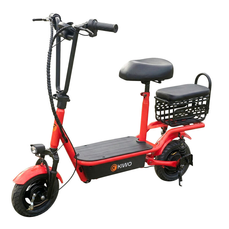 Scooter El&eacute;ctrico Con Asiento, Color Rojo image number null