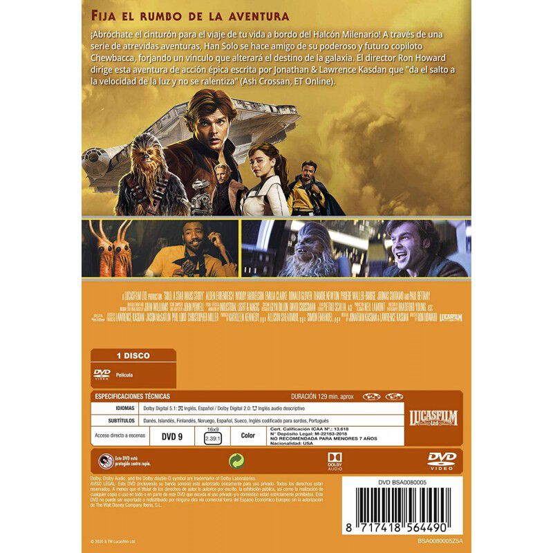 Han Solo: Una historia de Star Wars (Edici&oacute;n re... image number null
