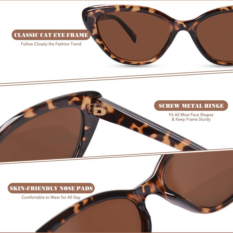 Gafas De Sol Optofendy Op6913 Cat Eye Vintage P... image number null