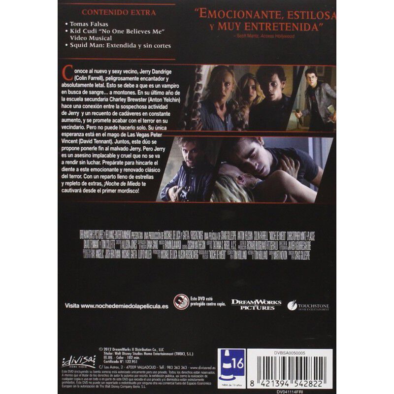 NOCHE DE MIEDO (DVD) image number null