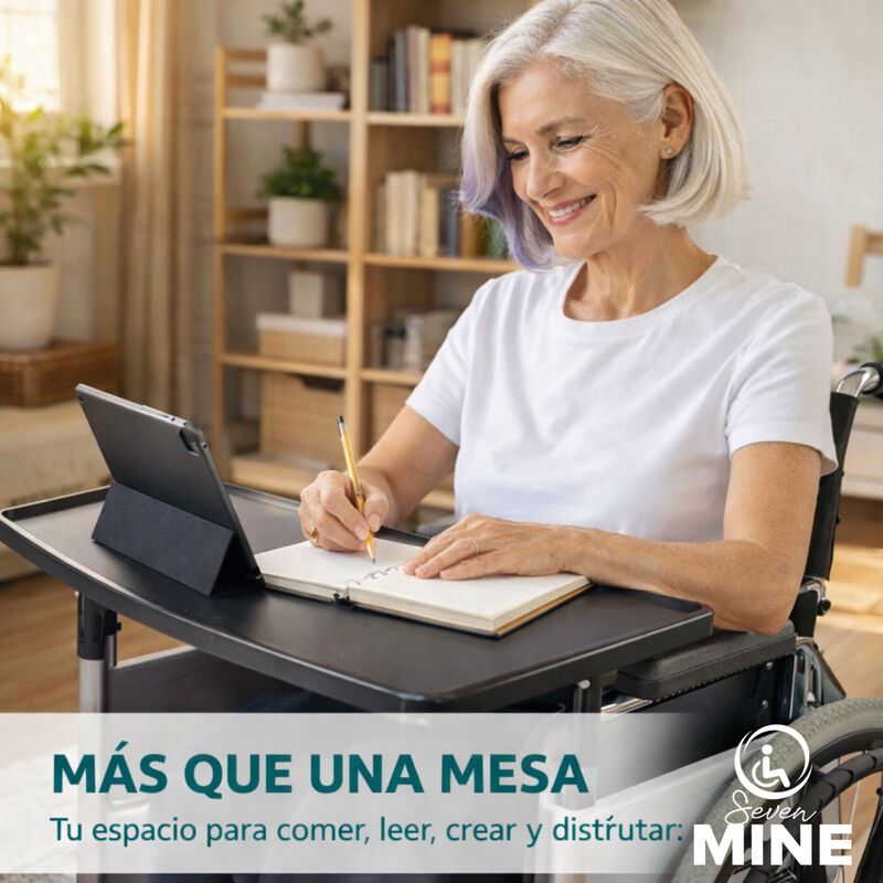 Mesa Para Alimentos Para Silla Ruedas | Bandeja... image number null