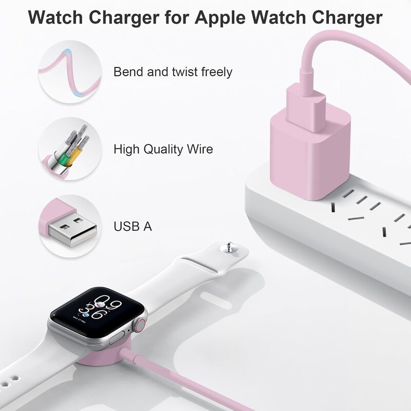 Cargador para Apple Watch Jucdeke 1.8 m USB-A R... image number null