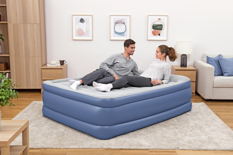 Colchon inflable 2.03m x 1.52m x 61cm matrimoni... image number null