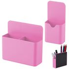 Kit De Organizadores Magn&eacute;ticos Kitanis 12,4 X 3,8 X 12 Cm Rosa, Pack De 2
