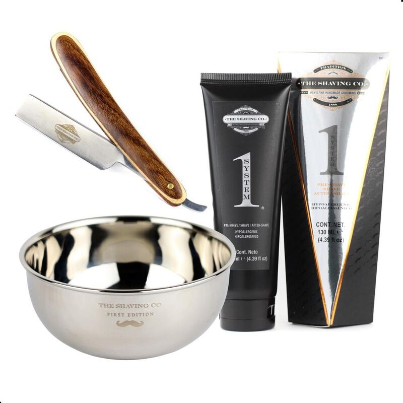 Kit Afeitar Shaving Co Navaja Libre + Vasija + ... image number null