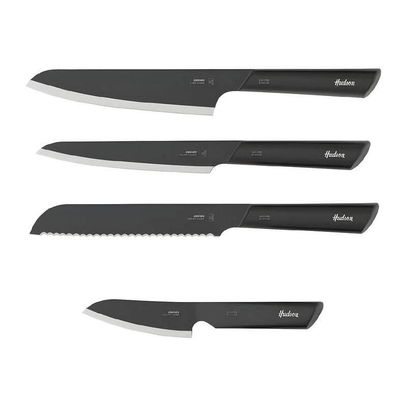 Juego de Cuchillos Hudson Design 5 Piezas Negro... image number null