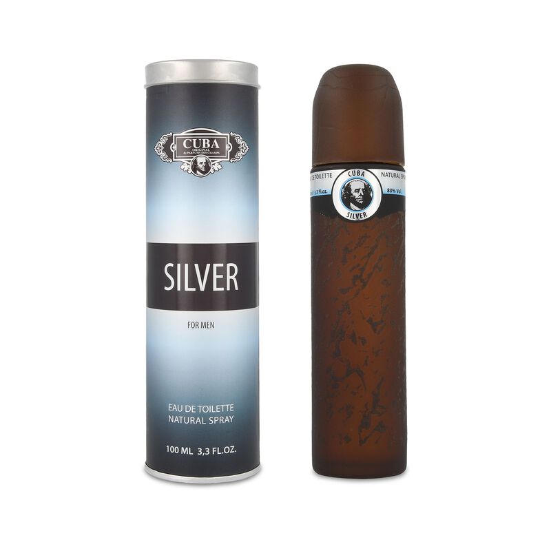 Cuba Silver 100Ml Edt Spray image number null