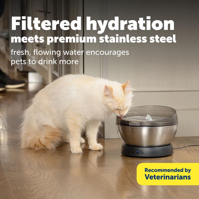 Fuente Para Mascotas Petsafe 1,8 l De Acero Ino... image number null