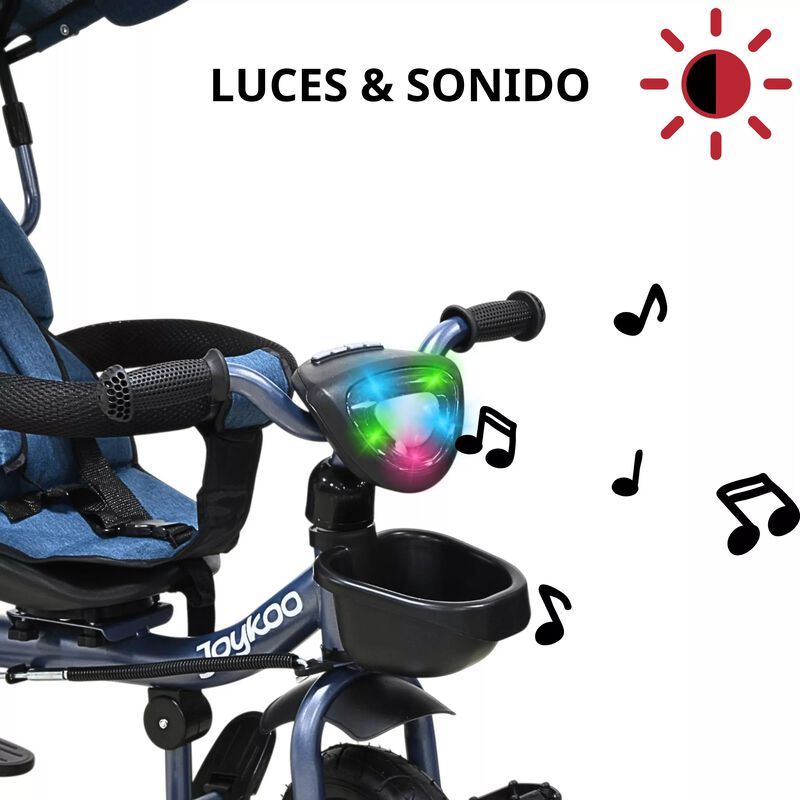 Triciclo Doble Ni&ntilde;os Asiento Giratorio Gemelar ... image number null