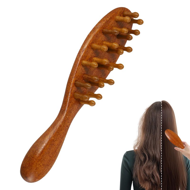 Cepillo De Cabello Giococo 25 cm De Madera Con ... image number null