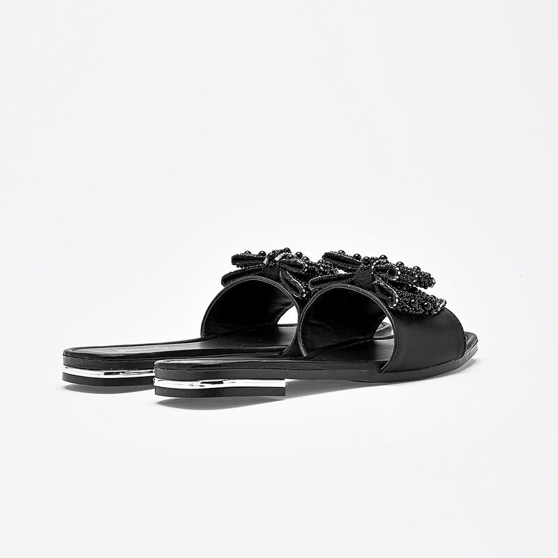 Been Class sandalia cu&ntilde;a para mujer negro cod 1... image number null