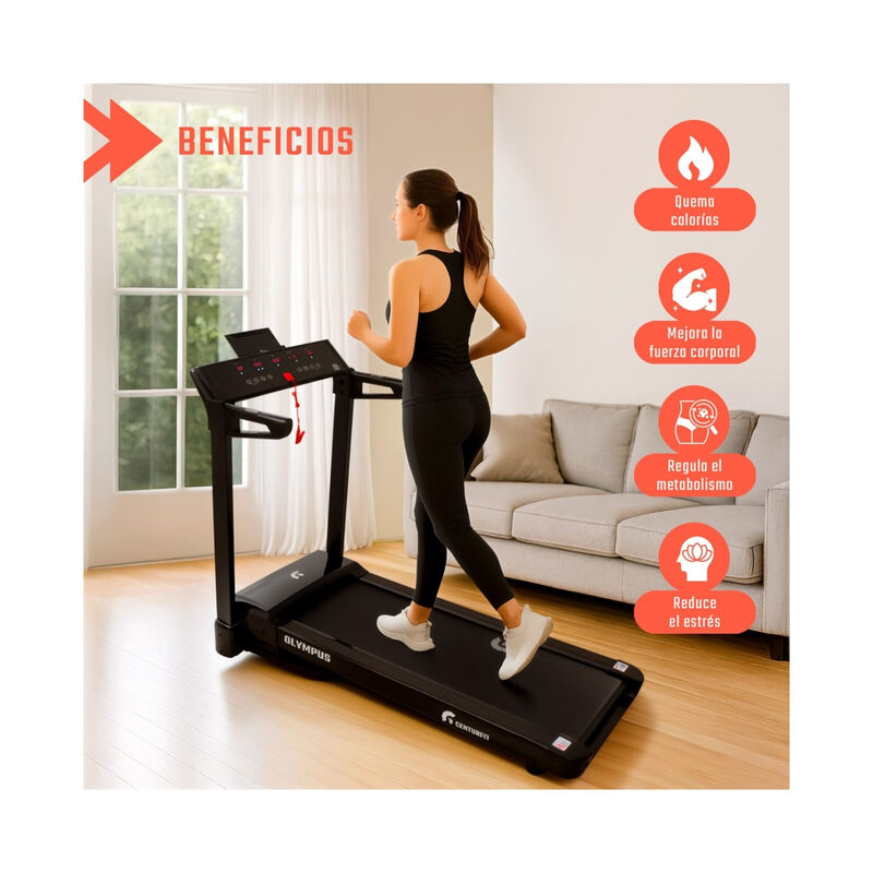 Caminadora Electrica 3hp 16km/h Inclinacion 15n... image number null