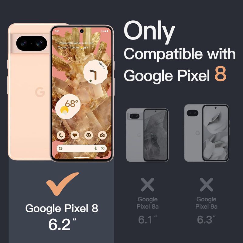 Funda Jetech para Pixel 8 con MagSafe Transpare... image number null