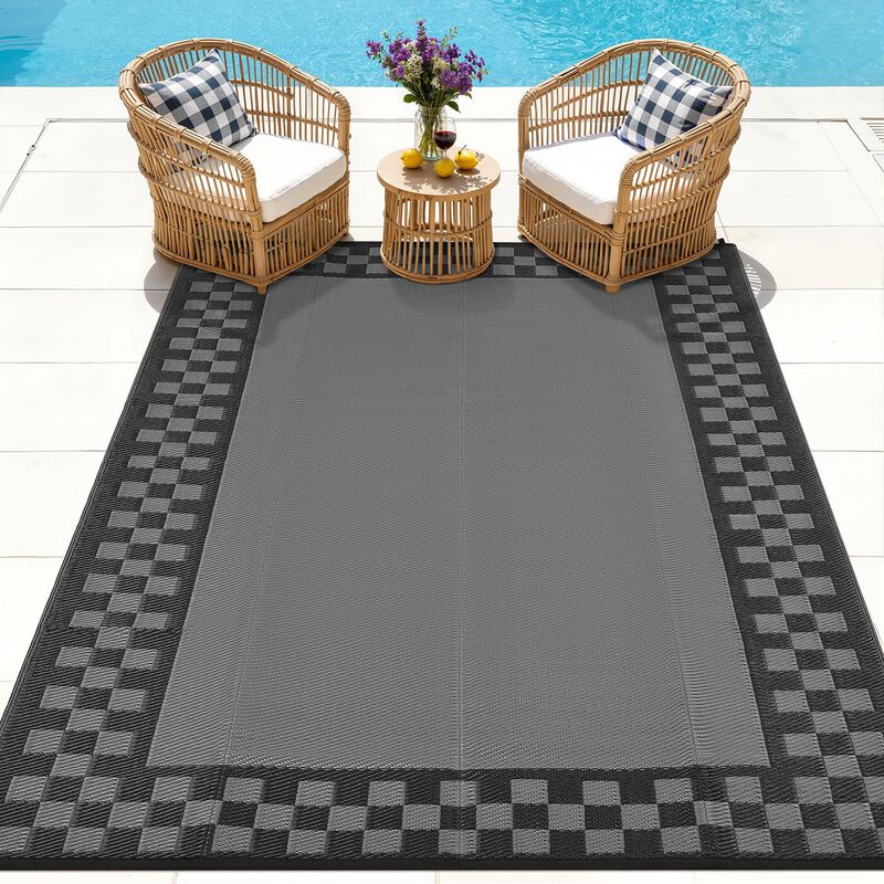 Alfombra Exterior Gaomon 244x152 cm Impermeable... image number null