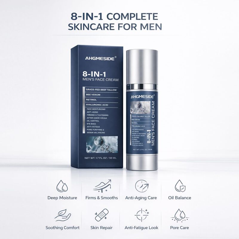 Crema Facial Para Hombres Ahgmeside 50 ml &Aacute;cido... image number null