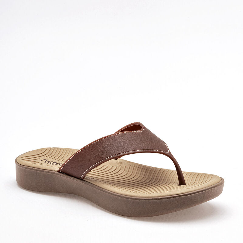 Marbella Sandalia Para Mujer Caf&eacute; Cod 132435-e image number null
