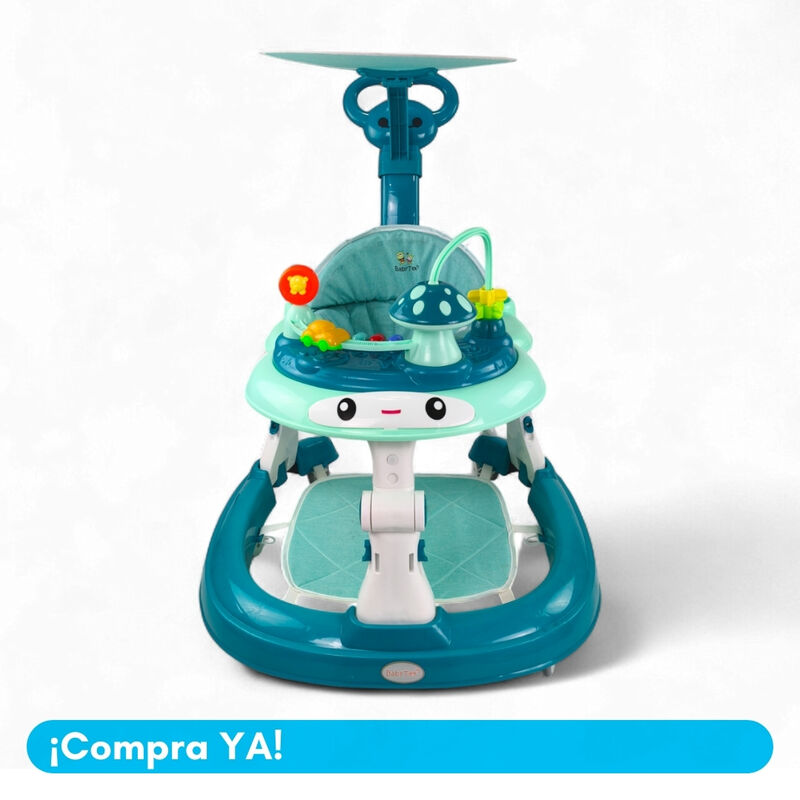 Andadera Plegable C/ Sombrilla Hongo Musical Mo... image number null