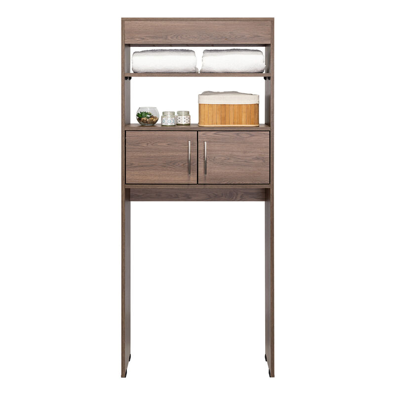 Gabinete De Ba&ntilde;o Oporto Nogal Virtual Muebles image number null