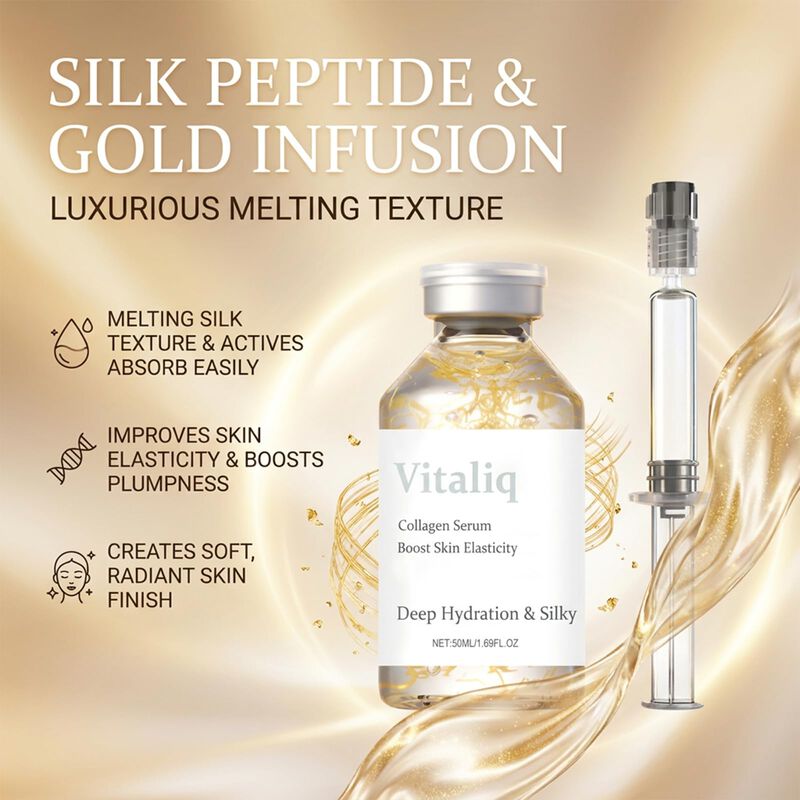 Suero Facial Vitaliq 50 ml con P&eacute;ptidos de Col&aacute;... image number null