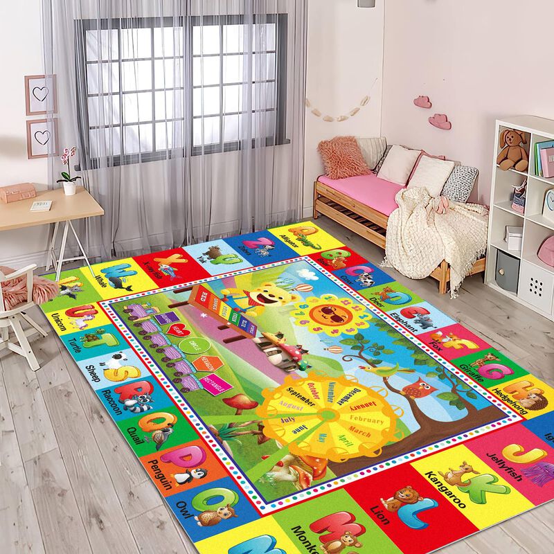 Alfombrilla De Juego Abc Rug Yongjoy Abc Para S... image number null