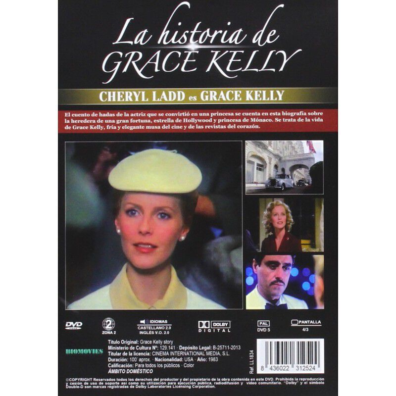 La Historia De Grace Kelly [dvd] (1983) Grace K... image number null
